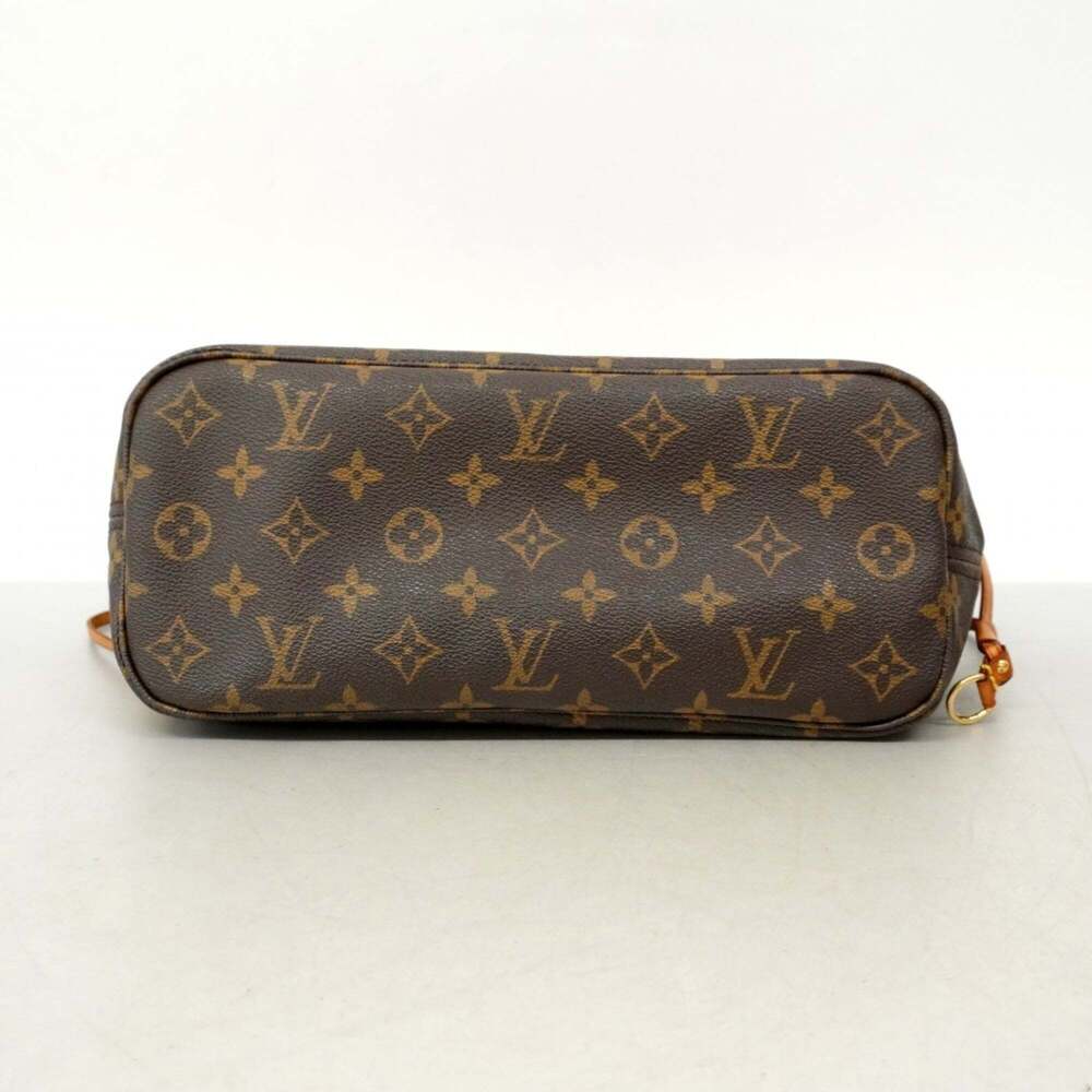 LOUIS VUITTON Brown Monogram Neverfull PM Tote Bag - Picture 3 of 14